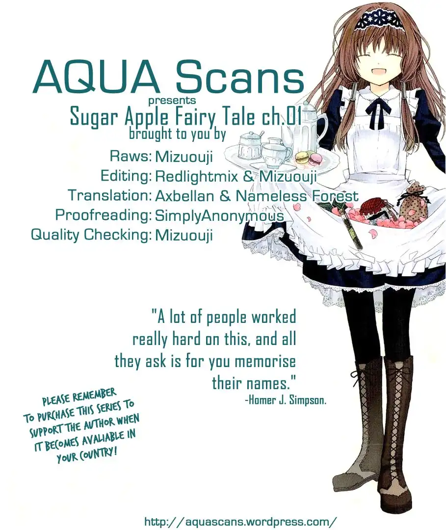 Ginzatoushi to Kuro no Yousei - Sugar Apple Fairytale Chapter 1 1